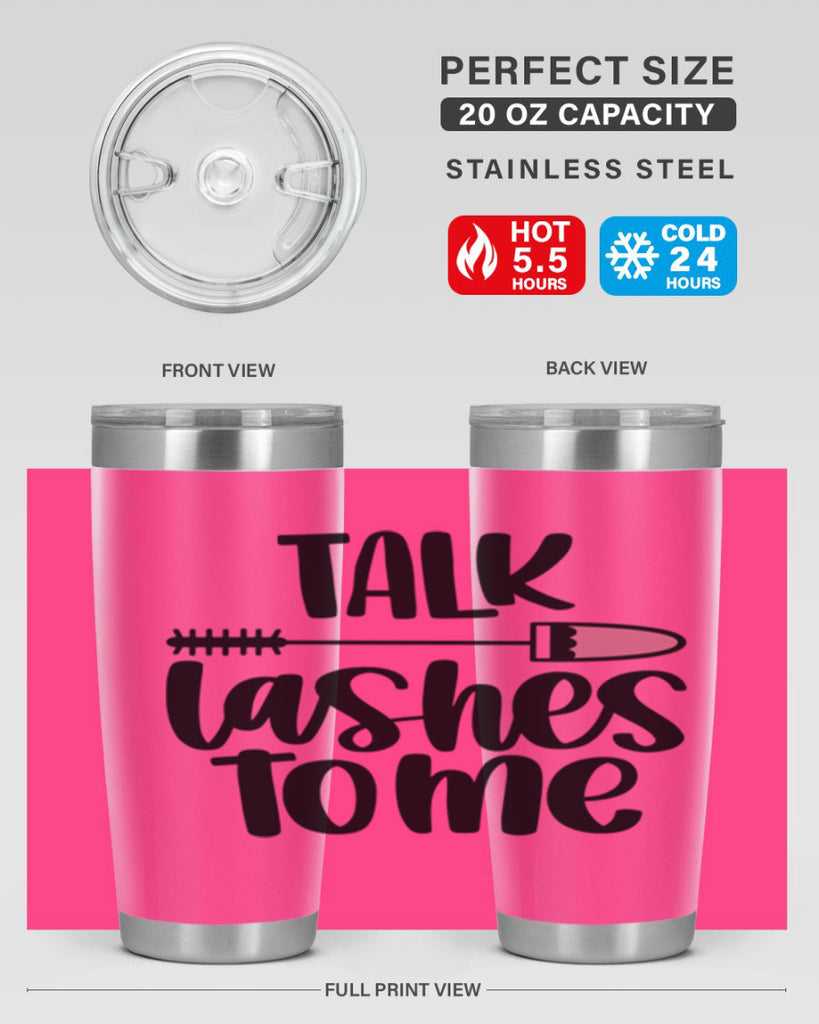 Talk Lashes To Me Style 16#- make up- Tumbler