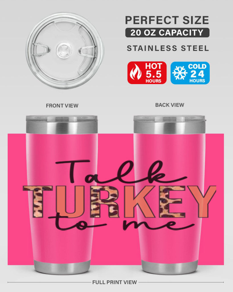 Talk turkey to me 595#- fall- Tumbler