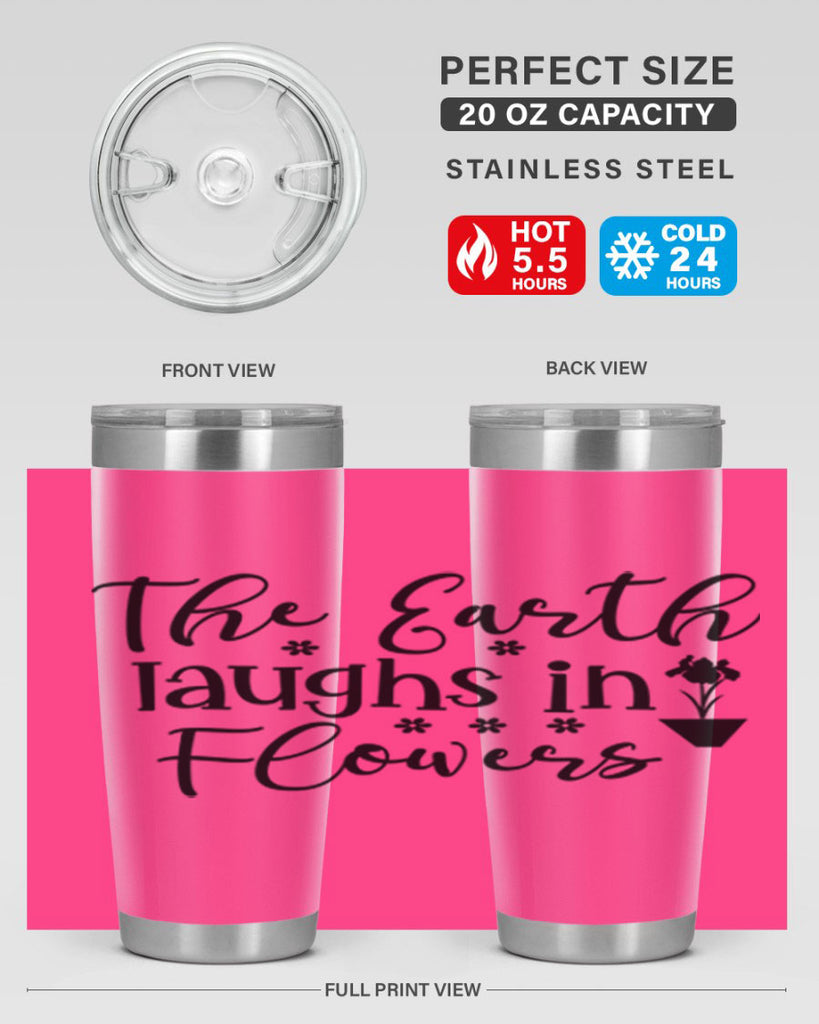 The Earth Laughs In Flowers 539#- spring- Tumbler