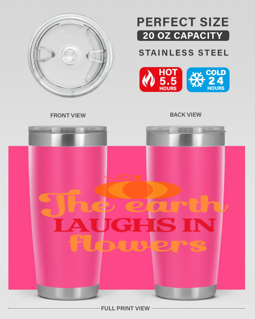 The earth laughs in flowers 538#- spring- Tumbler