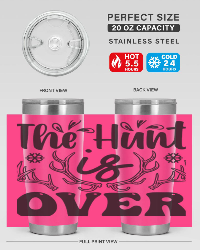 The hunt is over 403#- winter- Tumbler