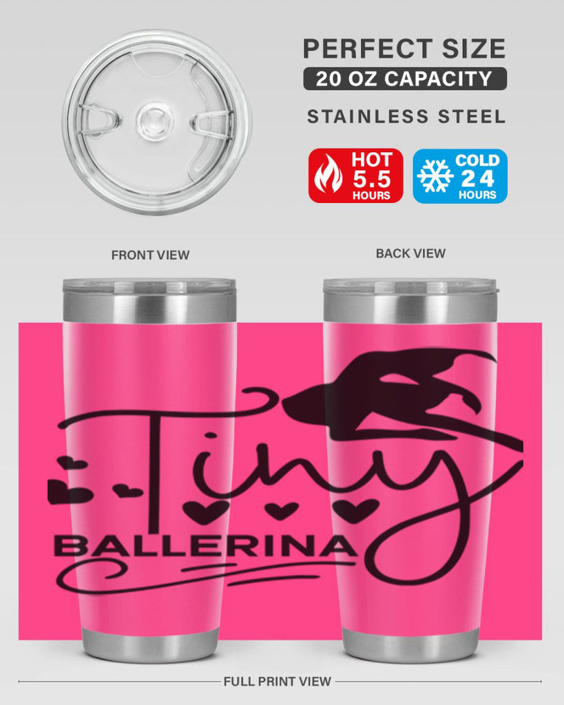 Tiny Ballerina 89#- ballet- Tumbler