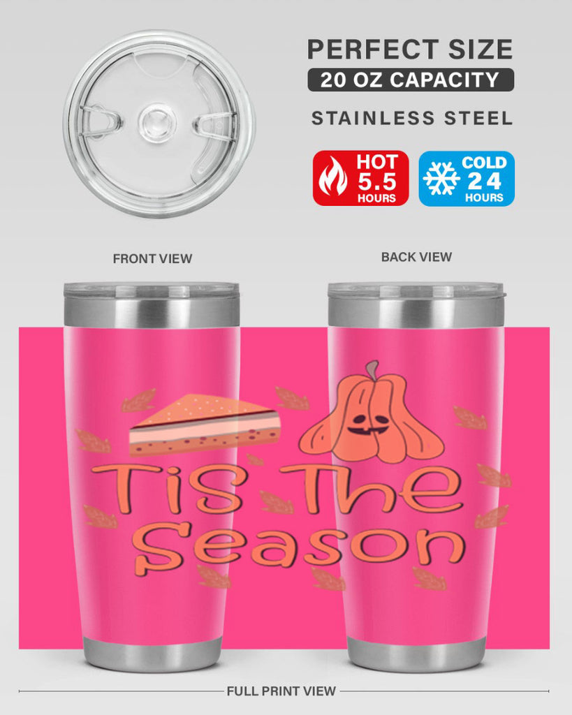 Tis The Season 618#- fall- Tumbler