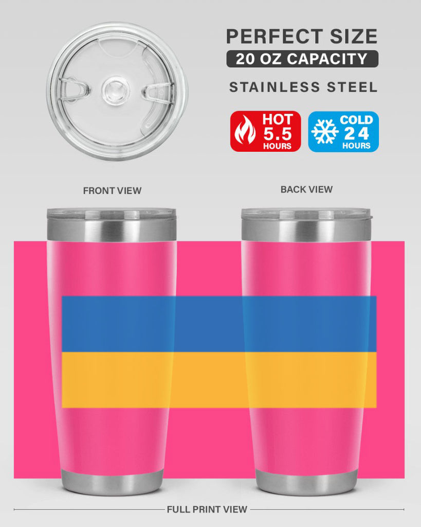 Ukraine 13#- world flags- Tumbler