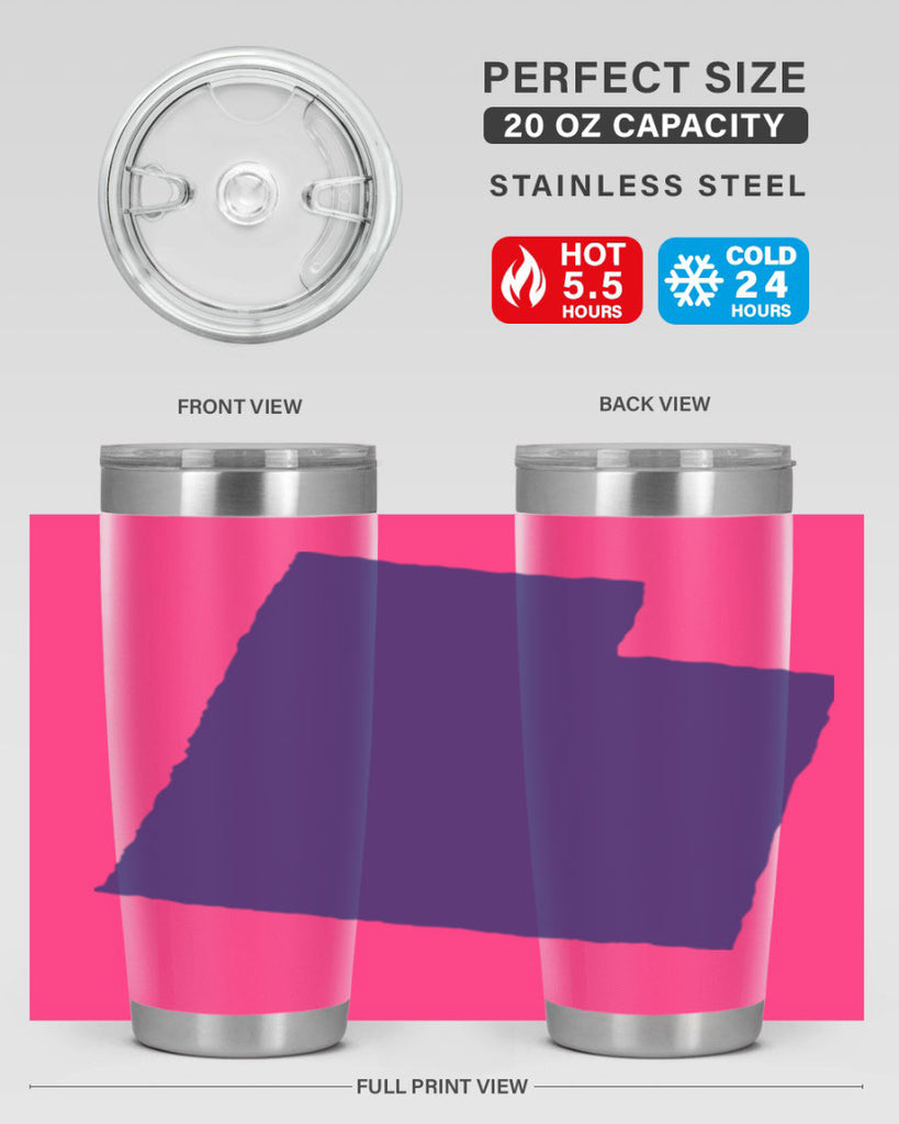 Utah 7#- stateflags- Tumbler