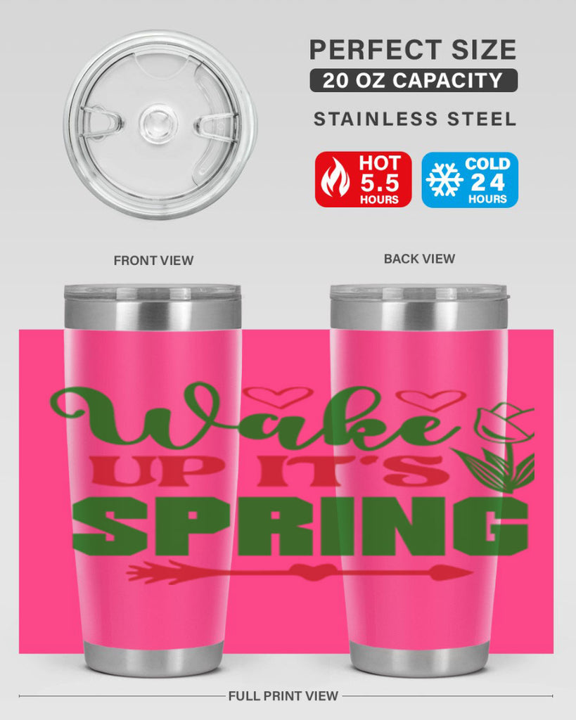 Wake Up Its Spring 562#- spring- Tumbler