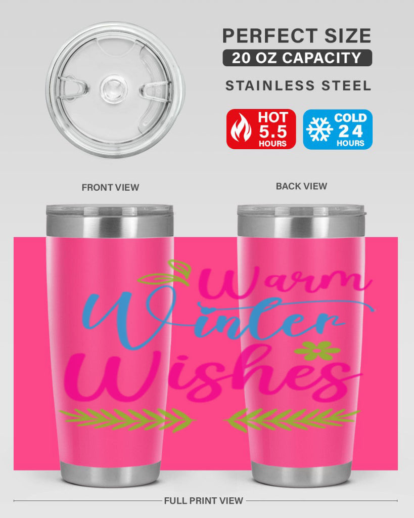 Warm Winter Wishes 450#- winter- Tumbler