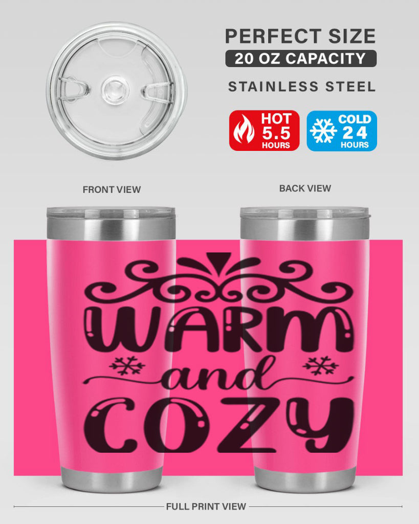 Warm and Cozy 460#- winter- Tumbler