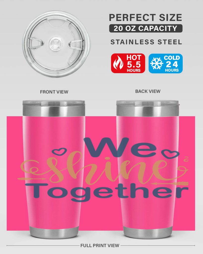 We Shine Together 153#- fashion- Cotton Tank