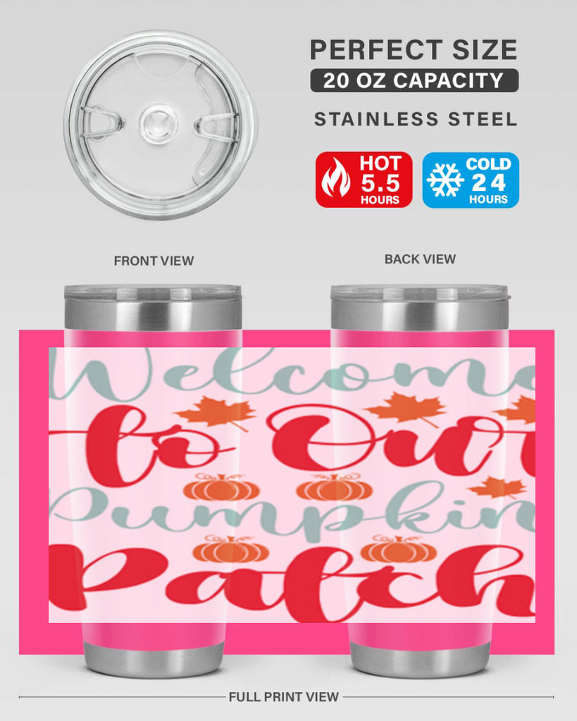 WelcometoOurPumpkinPatch 643#- fall- Tumbler