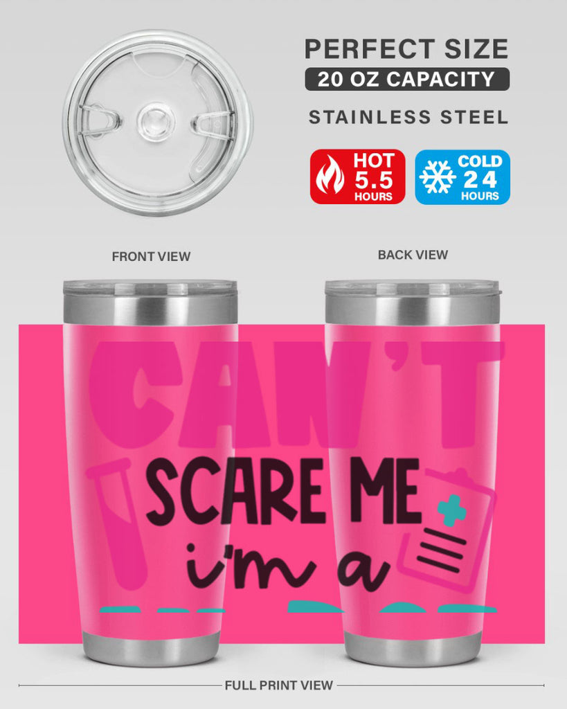 You Cant Scare Me Im A Nurse Style Style 3#- nurse- tumbler