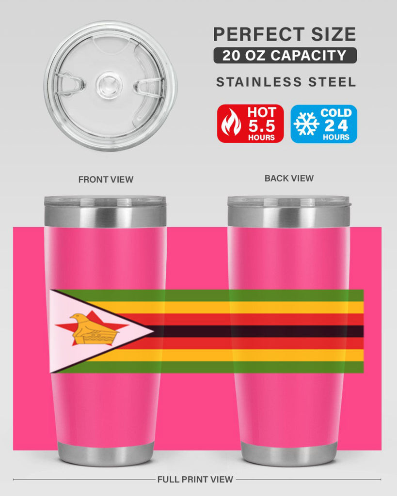 Zimbabwe 1#- world flags- Tumbler