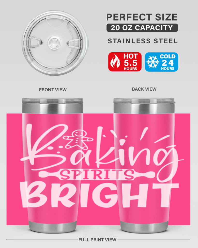 baking spirits bright 53#- kitchen- Tumbler