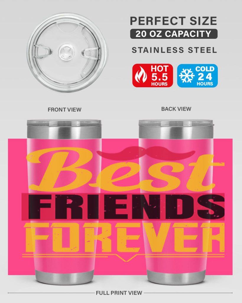 best friends forever 133#- fathers day- Tumbler