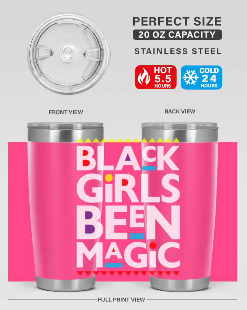 black girls been magic 243#- black words phrases- Cotton Tank