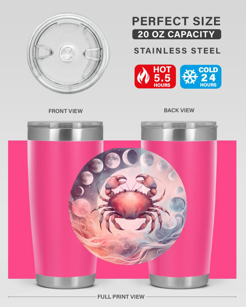 cancer 167#- zodiac- Tumbler