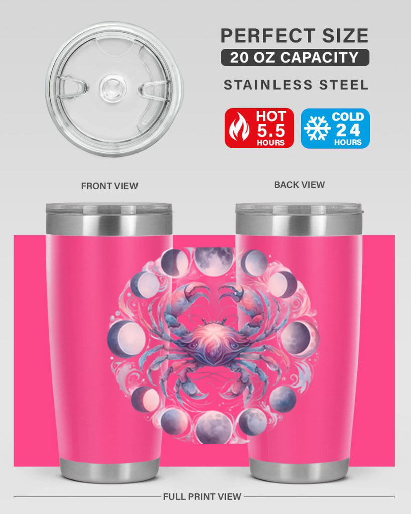 cancer 169#- zodiac- Tumbler