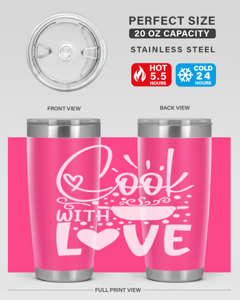 cook with love 44#- kitchen- Tumbler