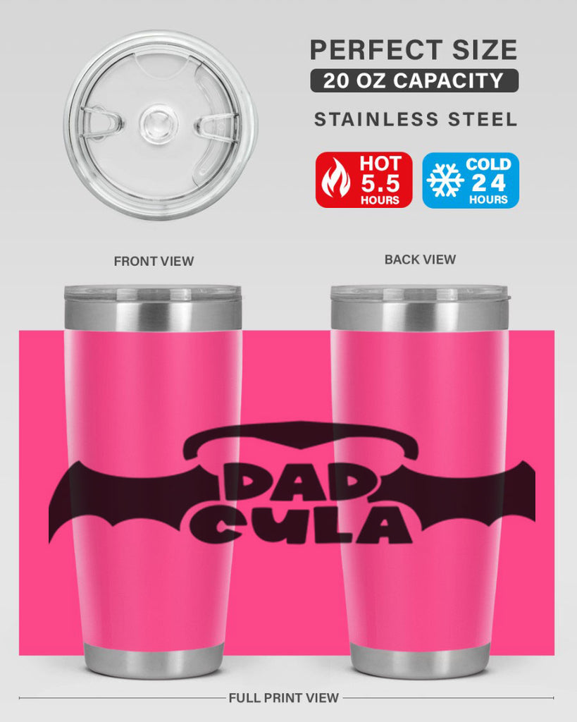 dadcula 80#- halloween- Tumbler