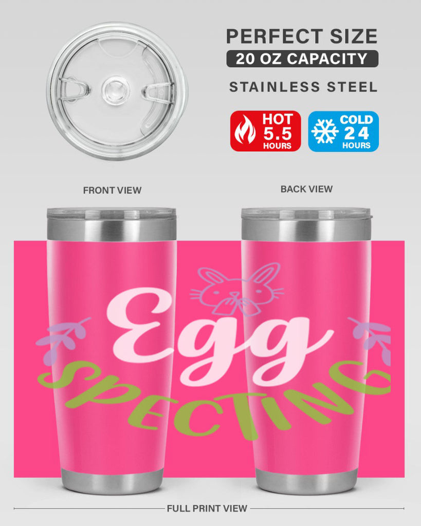 egg spectingggg 85#- easter- Tumbler
