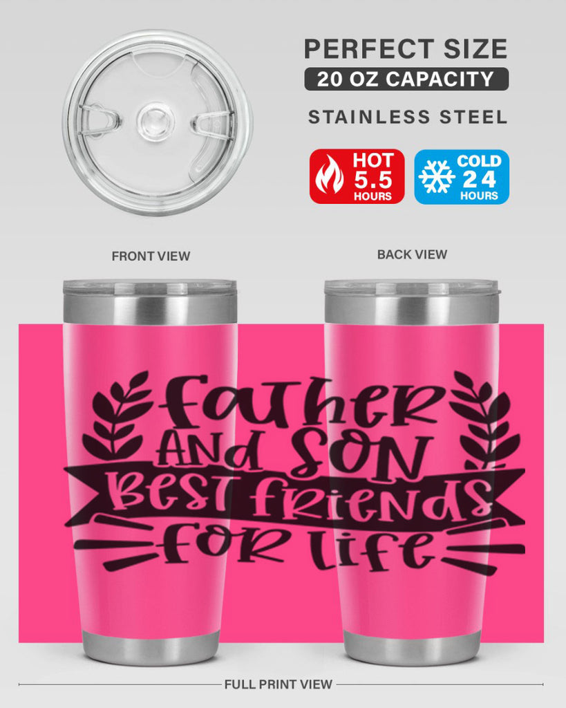 father and son best friends for life 52#- fathers day- Tumbler