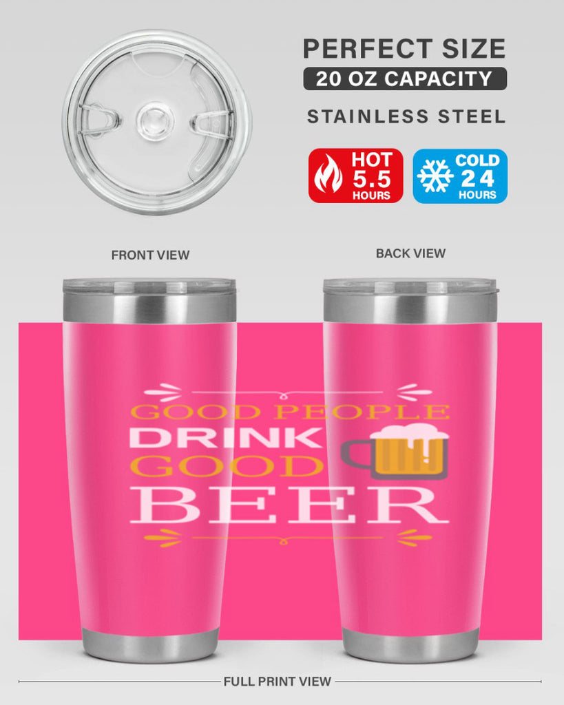 good people drink 87#- beer- Tumbler