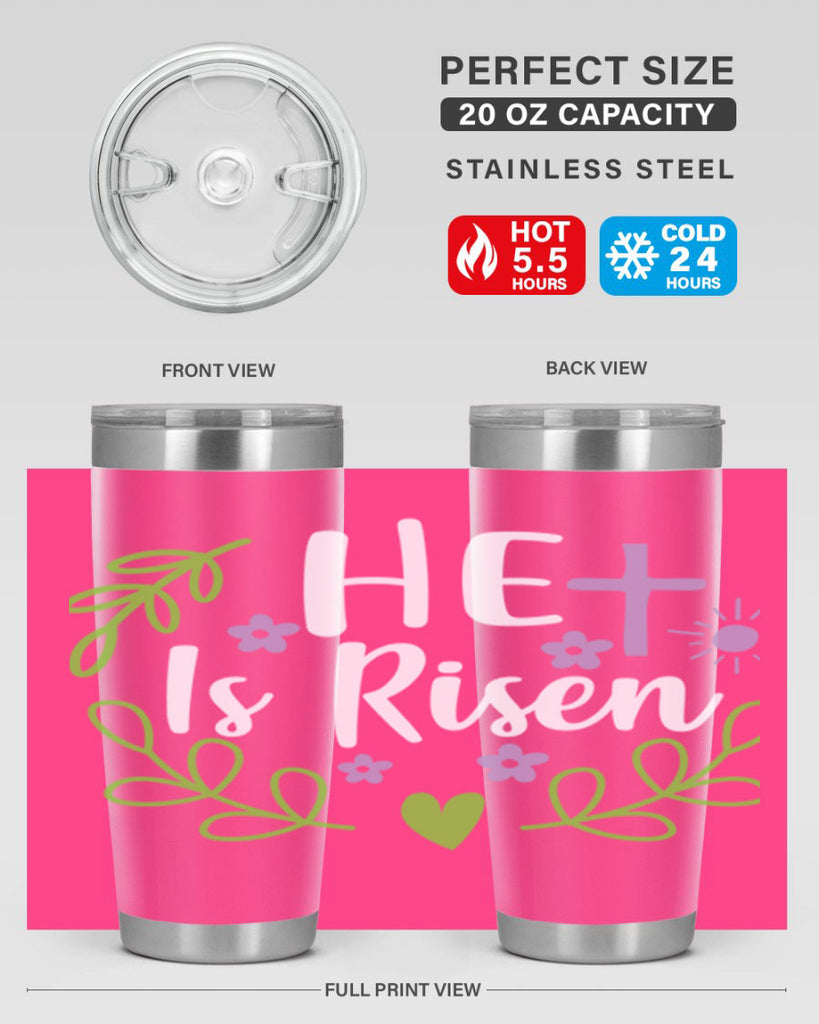 he is risen 79#- easter- Tumbler