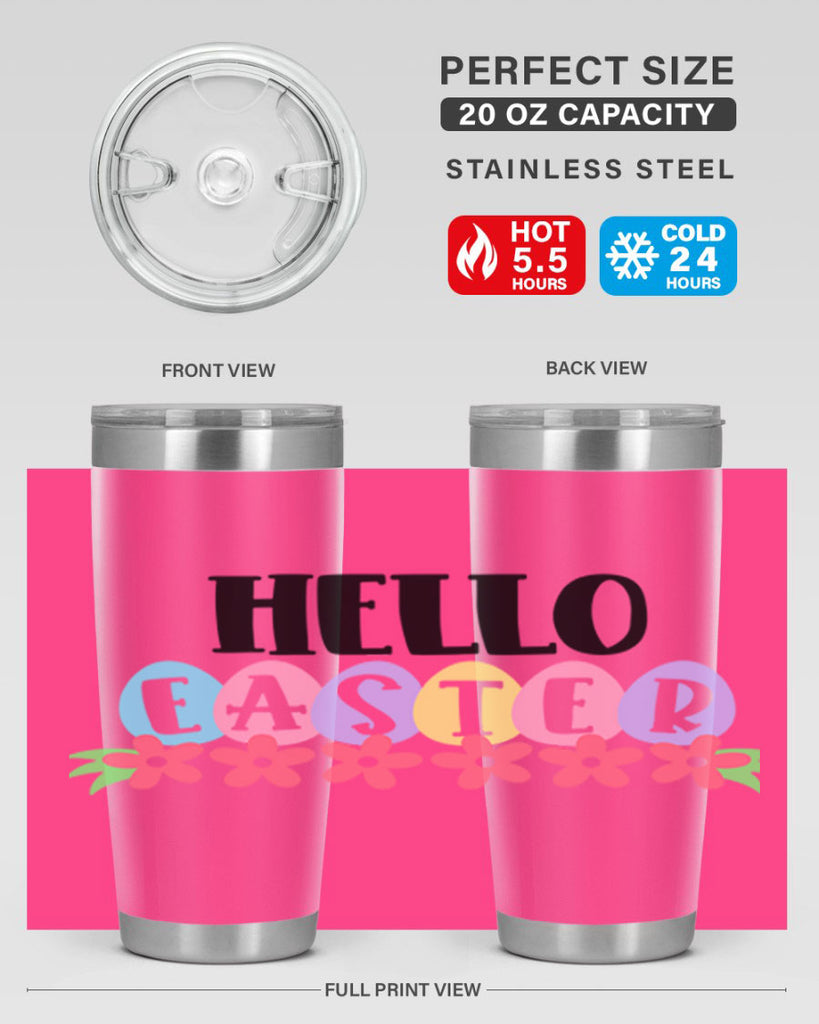 hello easter 31#- easter- Tumbler