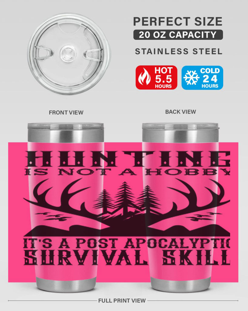 hunting is not 23#- hunting- Tumbler