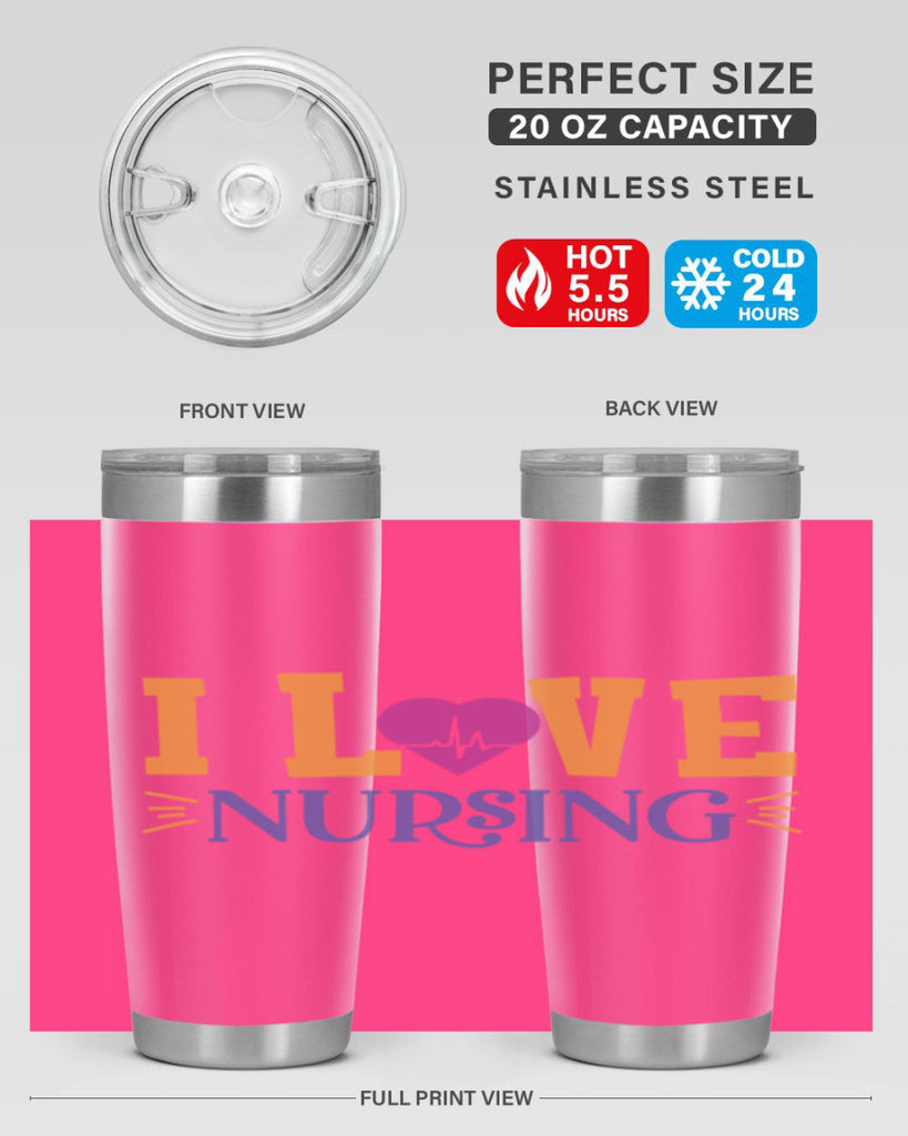i love nursing Style Style 173#- nurse- tumbler