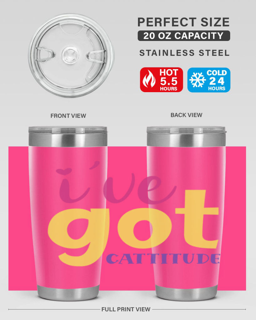 ive got cattitude Style 239#- baby- tumbler