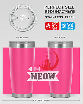 meow Style 70#- cat- Tumbler