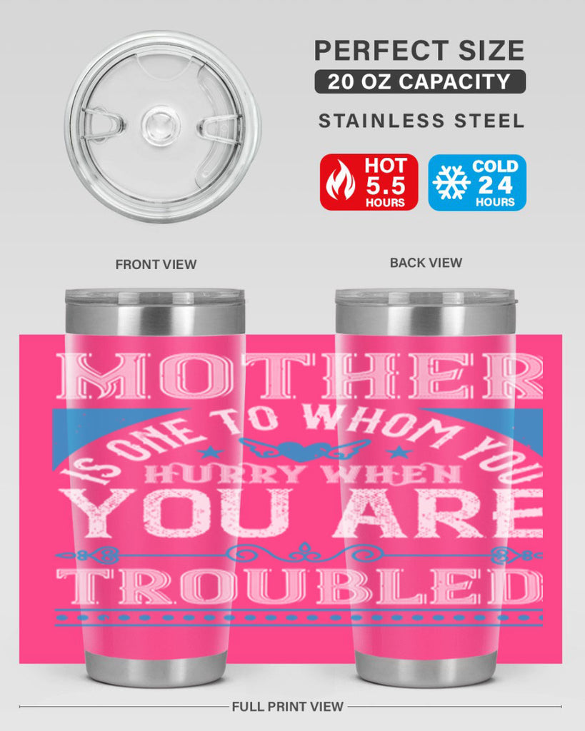 mother is one to whom 67#- mothers day- Tumbler
