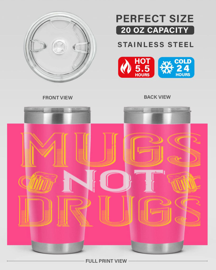 mugs not drugs Style 113#- St Patricks Day- Tumbler