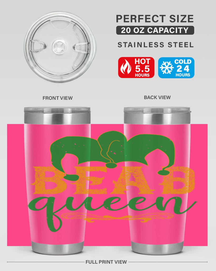 new orleans new me 42#- mardi gras- Tumbler