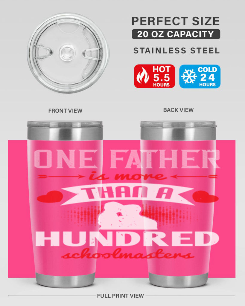 one father is more than 174#- fathers day- Tumbler