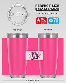 owl 18#- owl- Tumblers