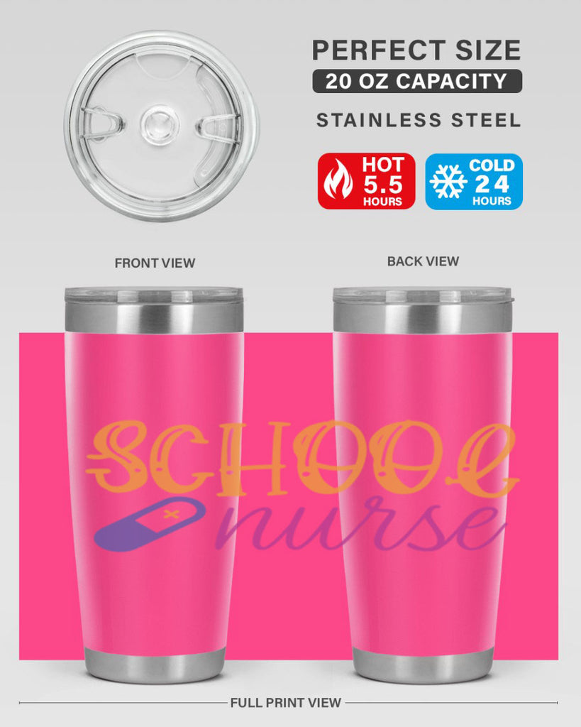 school nurse Style Style 48#- nurse- tumbler