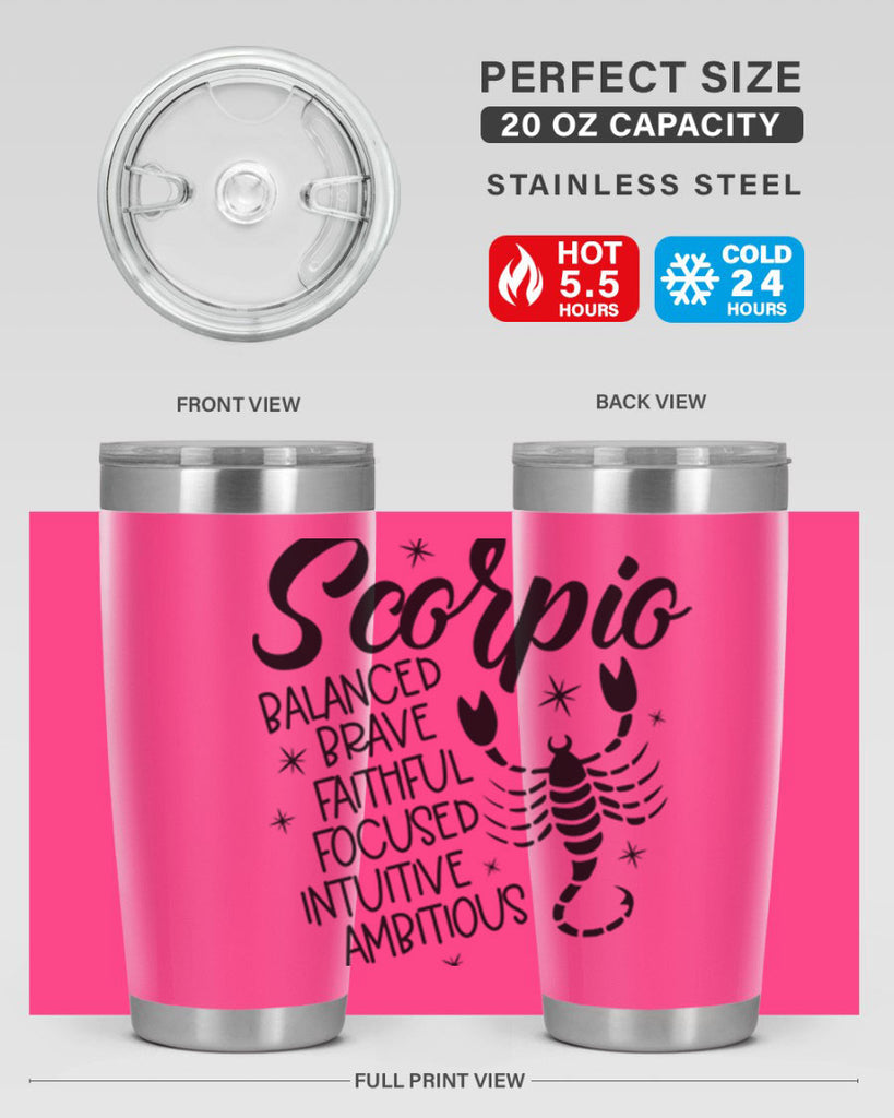 scorpio 436#- zodiac- Tumbler