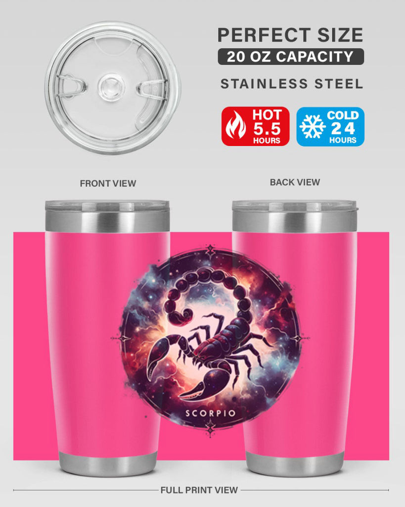 scorpio 460#- zodiac- Tumbler