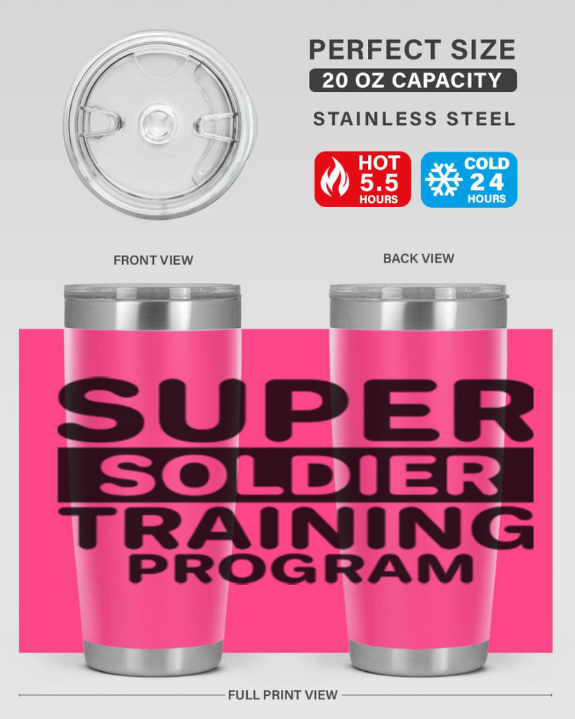 super soldier training program 397#- winter- Tumbler