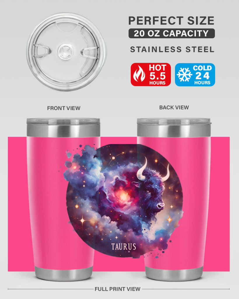 taurus 509#- zodiac- Tumbler
