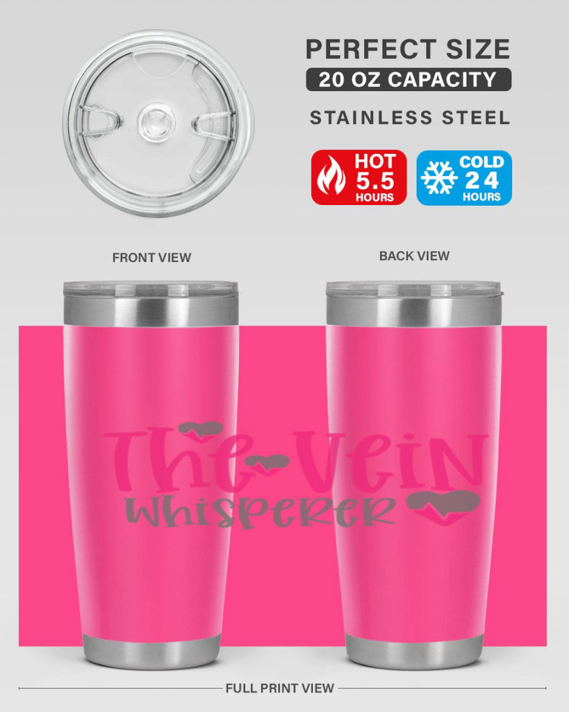 the vein whisperer Style 345#- nurse- tumbler
