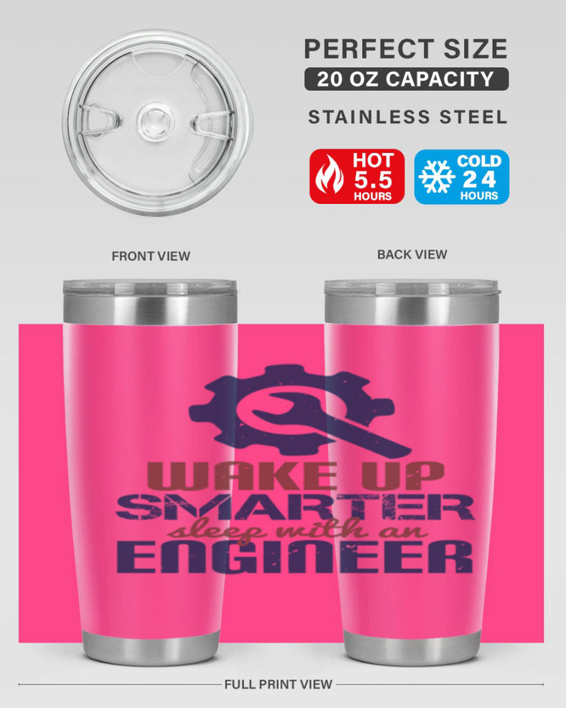 wake up smarter sleep with an engineer Style 31#- engineer- tumbler