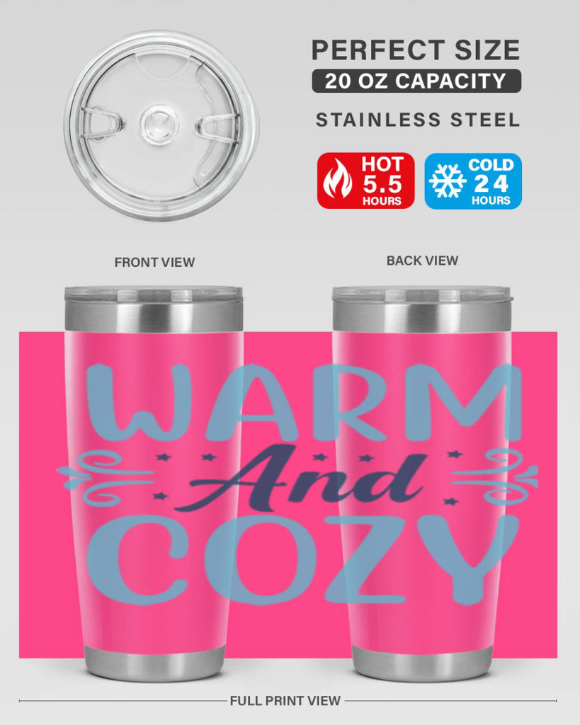 warm and cozy 444#- winter- Tumbler