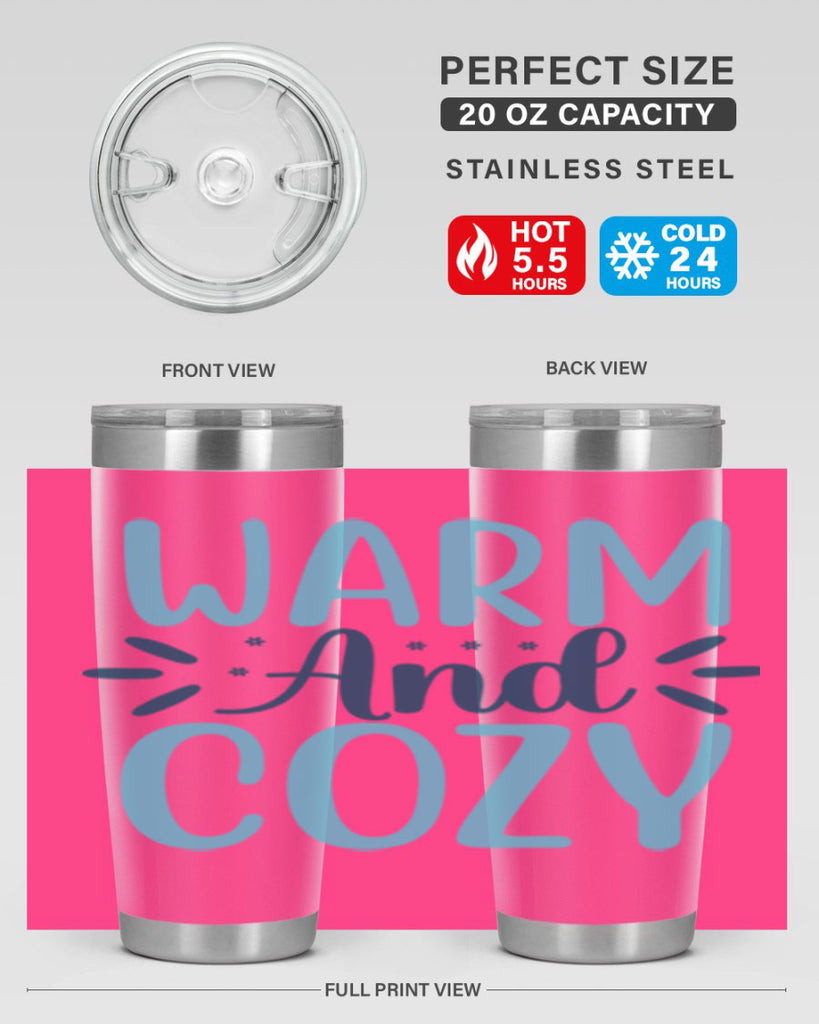warm and cozy 445#- winter- Tumbler