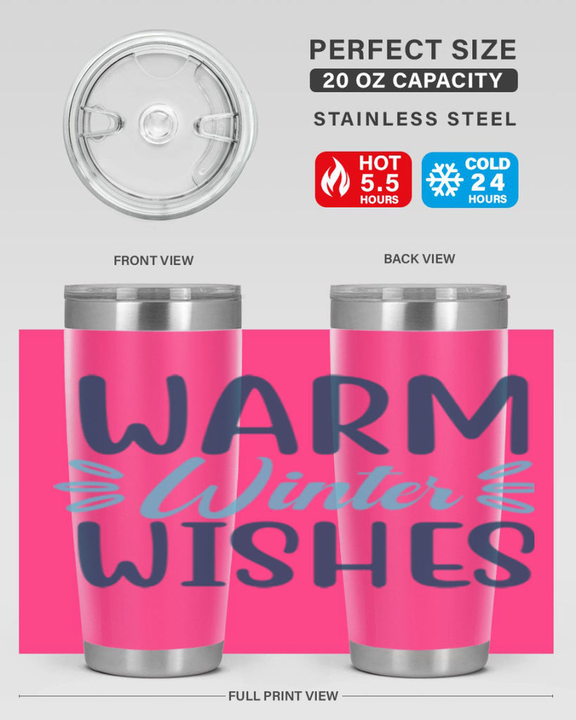 warm winter wishes 456#- winter- Tumbler