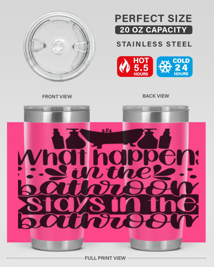 what happens in the bathroom 6#- bathroom- Tumbler