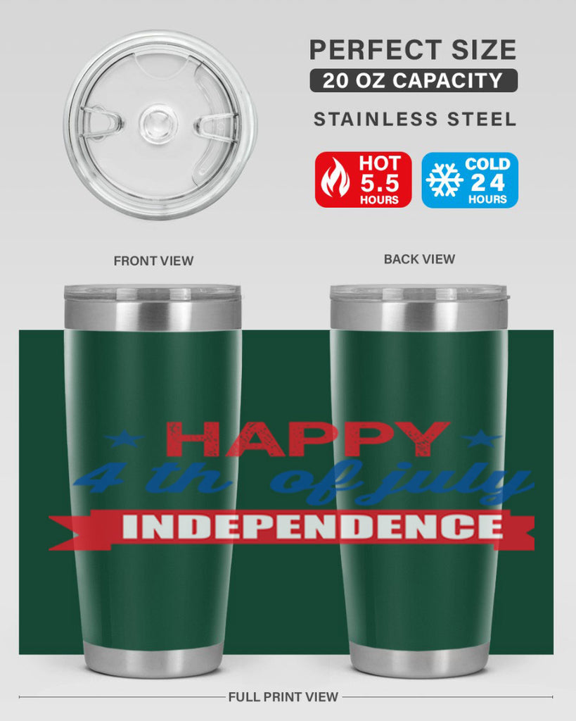 4th of july independence Style 68#- Fourt Of July- Tumbler