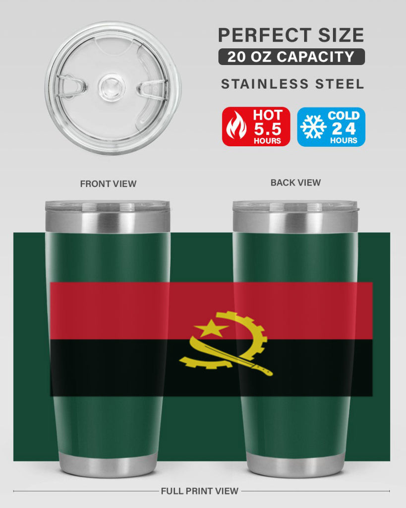 Angola 193#- world flags- Tumbler